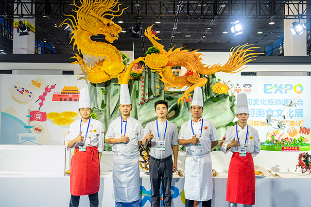 江苏新东方亮相第二届大运河文化旅游博览会运河美食文化展，吸睛无数！