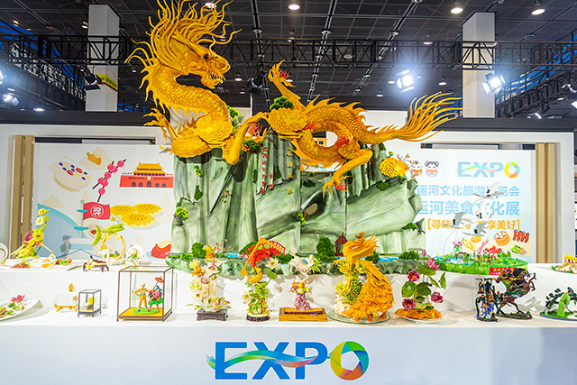 江苏新东方亮相第二届大运河文化旅游博览会运河美食文化展，吸睛无数！